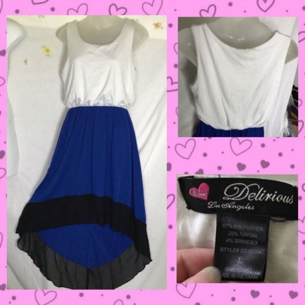 Jr large hi low dress
